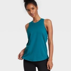 *3/$25 NWT all in motion Athletic Raceback Tank Teal Small